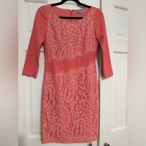 Antonio Melani dress with lace detail